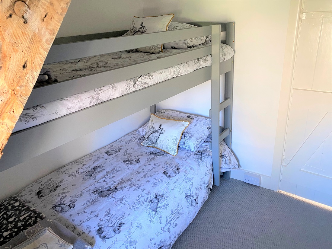 Attractively furnished second bedroom